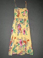Urban Outfitters Sylvia Floral Prairie Midi Dress Size M