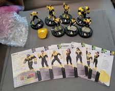 DC Heroclix Lantern Legacy Set Sinestro Corps Lot Of 8 Figures With Cards