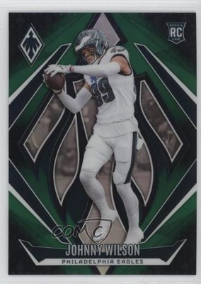 2024 Panini Phoenix Rookies Green Fade 31/199 Johnny Wilson #206 Rookie RC 19l7