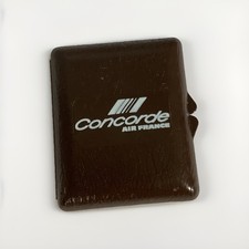 Air France Airlines CONCORDE jet Courtesy Passenger sew sewing kit plastic case