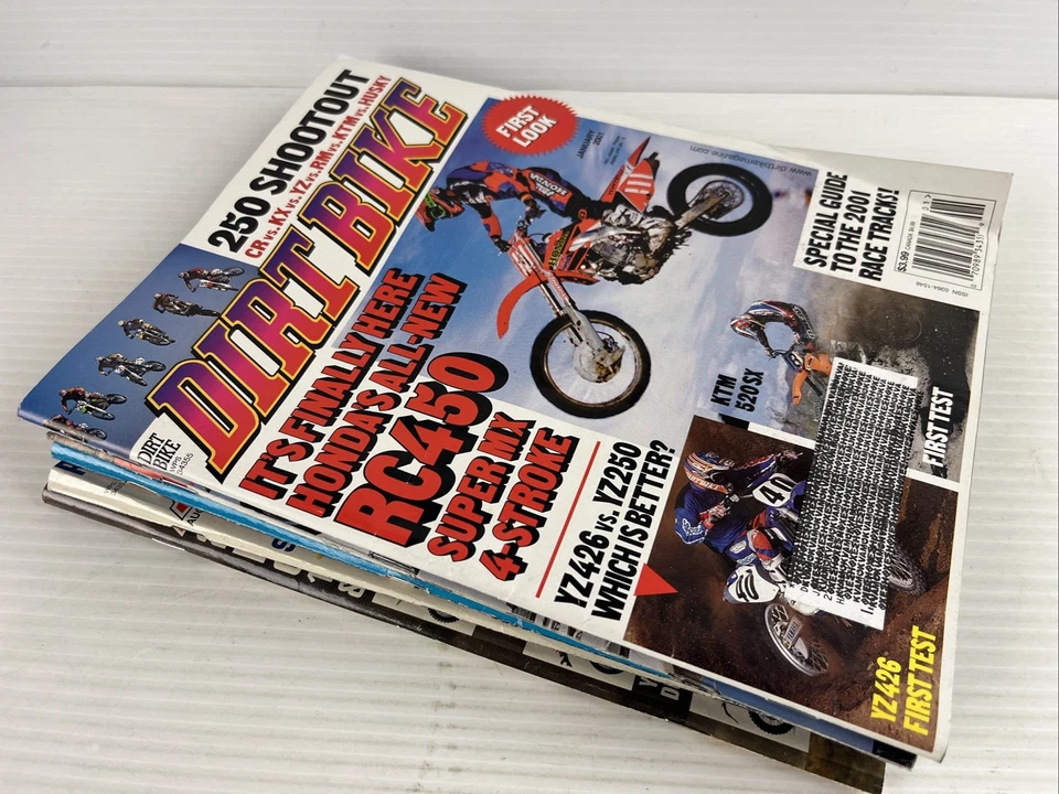 Dirt Bike Motorcycle Magazines 2001 2002 2006 2007 - 7 Issues - Image 3 of 3