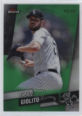 2019 Topps Finest Green Refractor 44/99 Lucas Giolito #60 10ou