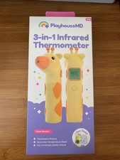 3-in-1 Digital Infrared No-Touch Forehead Ear Thermometer for Kids Infants