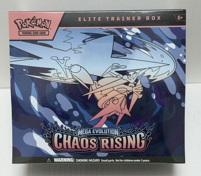 Pokémon TCG: Mega Evolution Chaos Rising Elite Trainer Box (ETB)   New & Sealed 