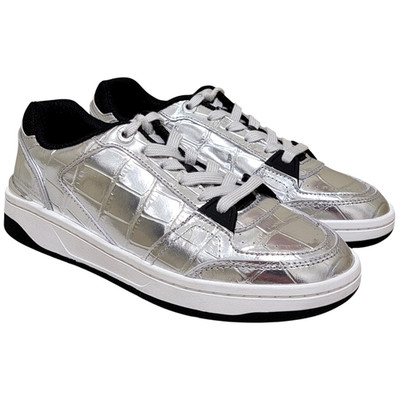 Michael Michael Kors Women Low Top Sneakers Rebel Lace Up Size US