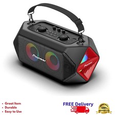 Portable Bluetooth Boombox Party Speaker Wireless Bass USB New