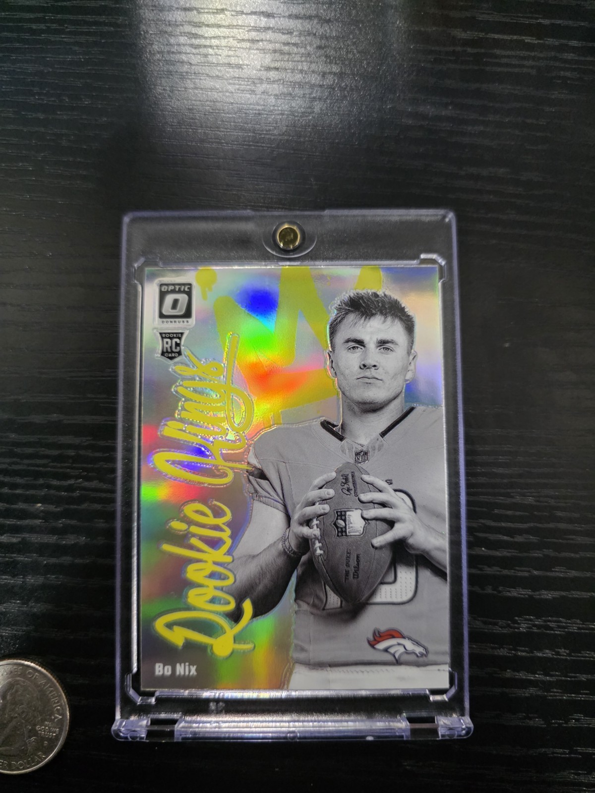 Bo Nix 2024 Donruss Optic RC Rookie Kings #6 Bronchos 📈