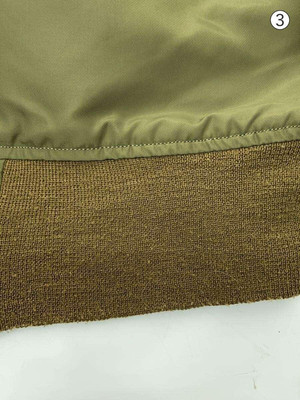 Buzz Rickson's Flight Jacket/38/Nylon/KHK/M13570 Used | eBay