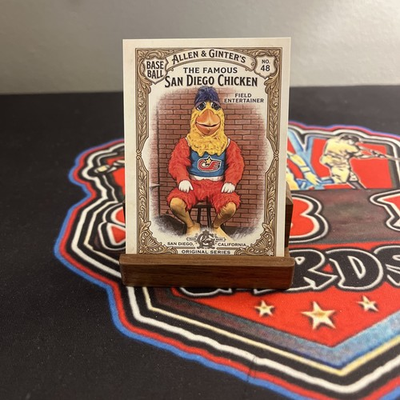 #ad The San Diego Chicken Art Card For TTM $3.89