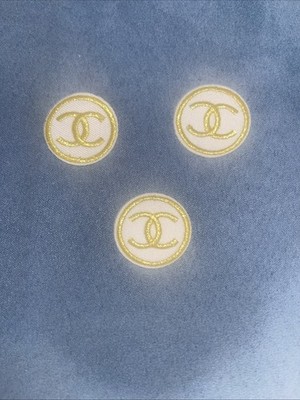 CC PATCHES -three Small - IRON ON PATCHES set Of 3