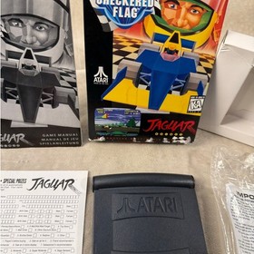Atari Jaguar Video Game Console System, Box, Manual, Games, Controllers