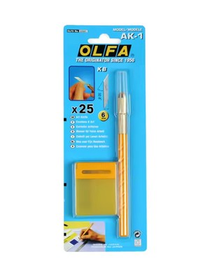 OLFA AK-4 Professional Craft Carving Knife Durable Alloy Blade Handmade Art