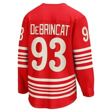 Detroit Red Wings Premium Centennial Jersey with Patch Size 46 | DeBrincat #93