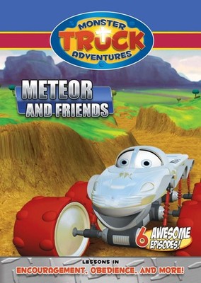 Monster Truck Adventures: Meteor and Friends - DVD -  Very Good - Martin Roach,K