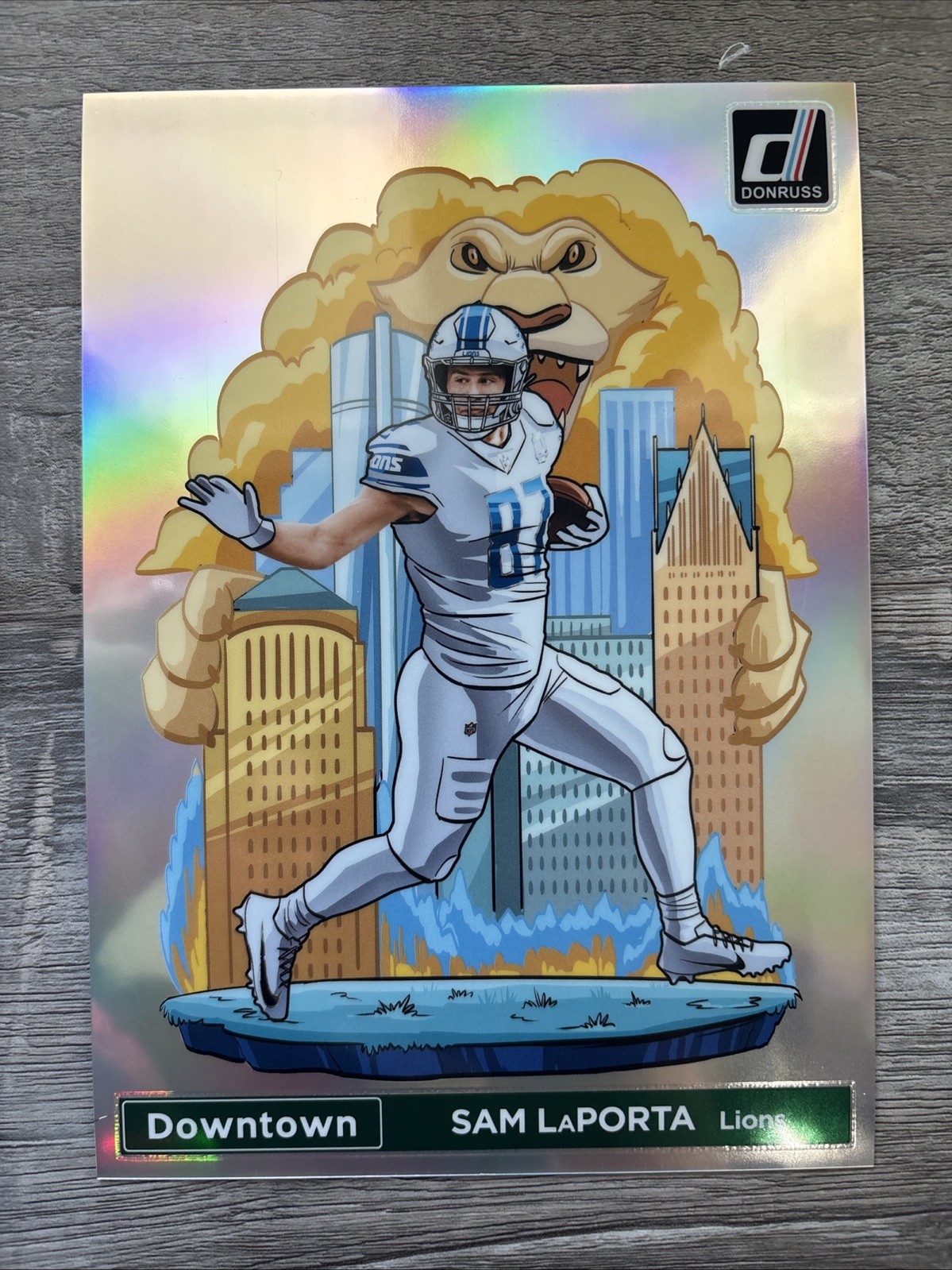 2024 Panini Donruss - Downtown! Sam LaPorta #6 Oversized