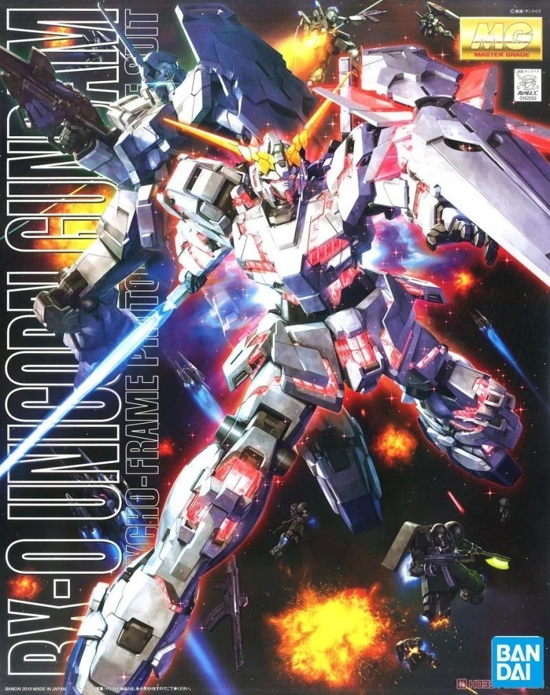 MG 1/100 RX-0 Unicorn Gundam - Master Grade Standard Edition Gunpla