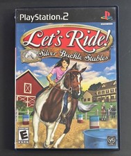 Let's Ride Silver Buckle Stables - PS2 PlayStation 2 - Complete w/ Manual