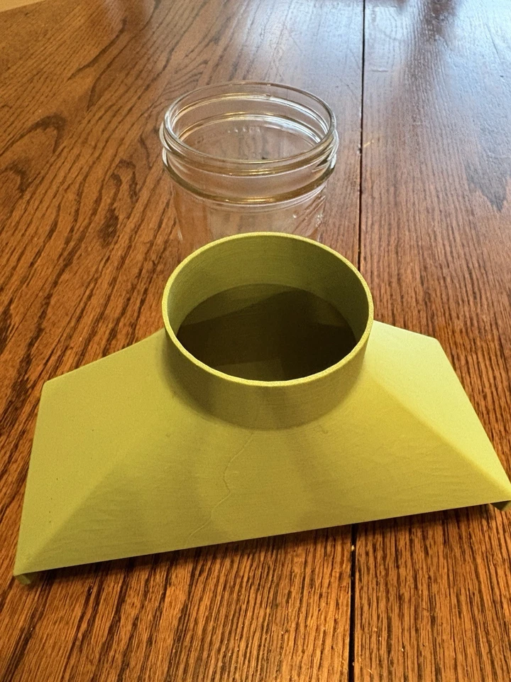 Embudo de conservas para frascos de albañil de boca ancha Foto 3 de 3