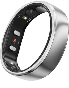 RingConn Gen 2, World’s First Smart Ring w/Sleep Apnea Monitoring SILVER Size 09