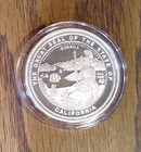 Californian Gold Discovery 1 oz. .999 Silver Round