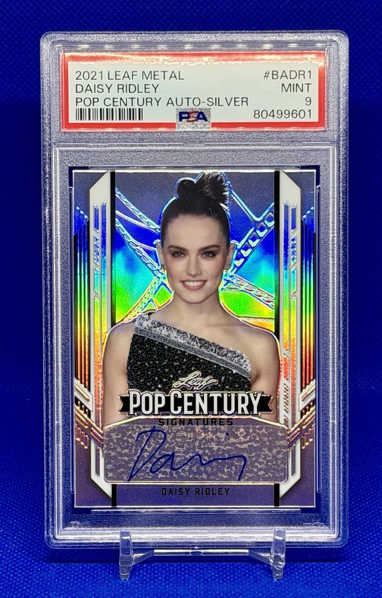 【1/1】Leaf POP CENTURY DAISY RIDLEY 直筆サイン Pop Century Professional Sports Authenticator (PSA) Collectable
