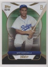 2025 Topps Welcome to the Club: 3x MVP Green Foil 93/99 Roy Campanella #27 HOF