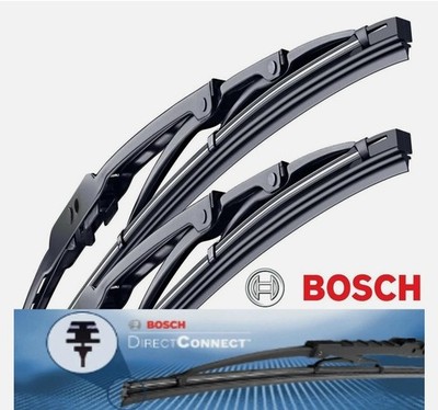 2 Bosch Direct Connect Wiper Blade Size 26 / 17 Front Left and Right