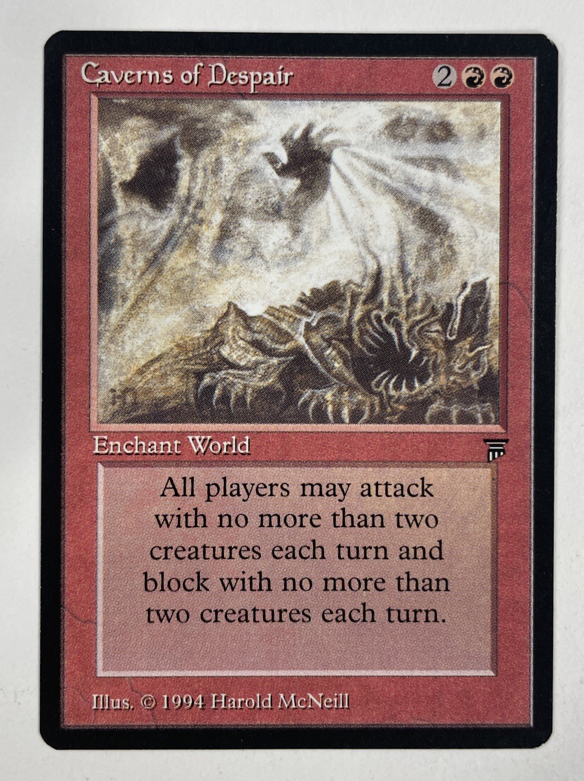 Caverns Of Despair Legends Near Mint NM MTG Magic The Gathering