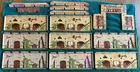 Marx vintage Walt Disney Alamo tin walls, ramparts, chimney. Parts Lot