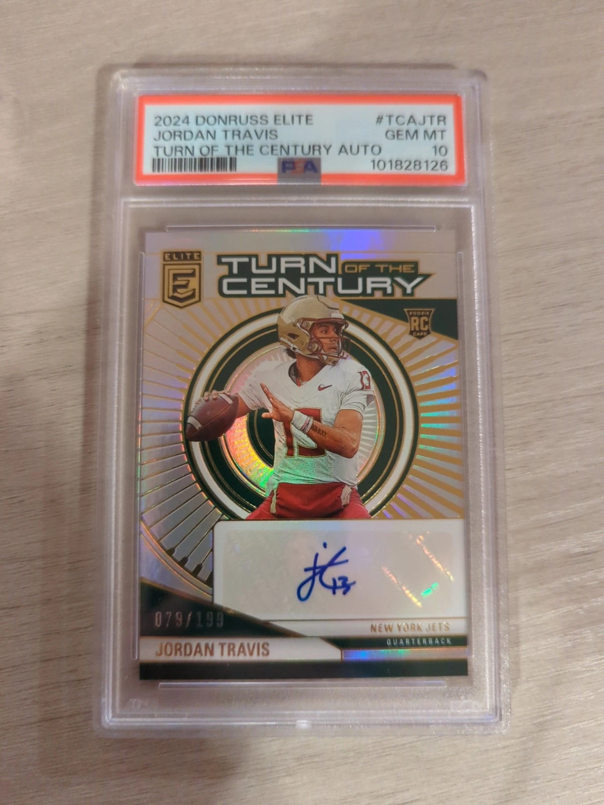 Jordan Travis Panini Donruss Elite Turn of the Century Autographs #TCAJTR Base