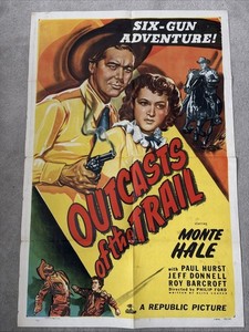 Outcasts Of The Trail (1949) Original US One Sheet Movie Poster