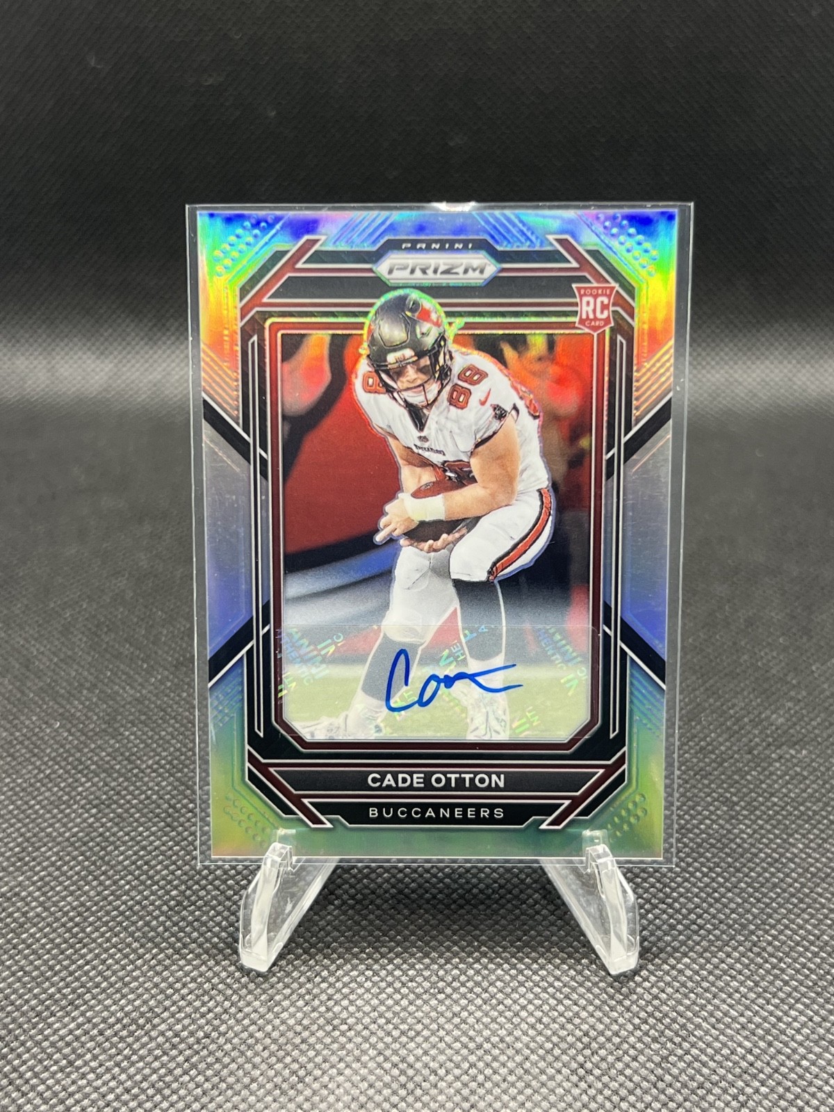 2022 Panini Rookie Auto Silver Prizm #362 Cade Otton RC Tampa Bay Buccaneers