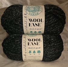 Lot 2 Skeins Lion Brand Yarn-Wool Ease- 5oz- Acrylic/Wool/Other- Constellation