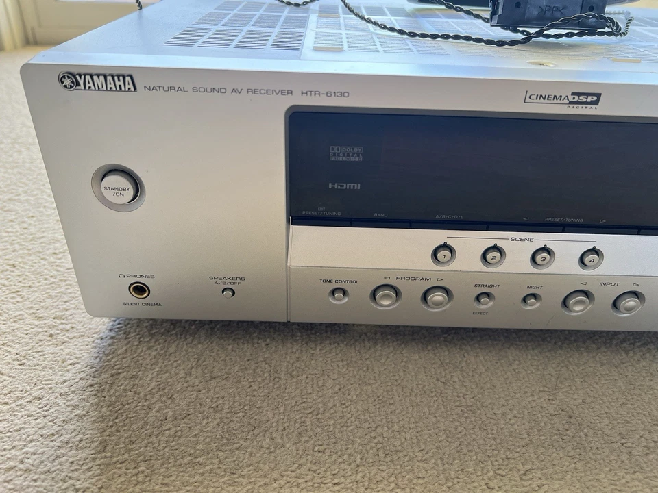 Yamaha HTR-6130, 5.1 Channel AV Receiver HDMI Amplifier - Tested & Working - Image 2 of 4