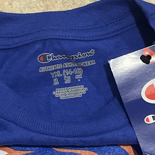 Champion Boise State Broncos Blue Long Sleeve Short New With Tag - Youth XL - Picture 2 of 5
