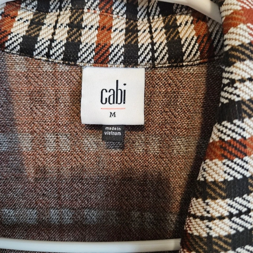 Conjunto de traje para mujer Cabi a cuadros - negro, rojo, blanco talla M Foto 4 de 4