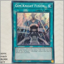 Gem-Knight Fusion - BLMM-EN160 - Secret Rare 1st Edition Yugioh