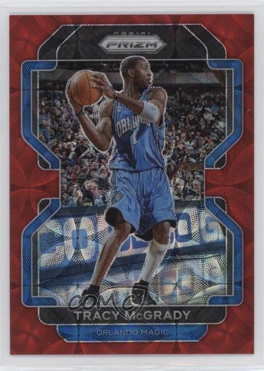 2021-22 Panini Prizm Choice Red Prizm 54/88 Tracy McGrady #253 HOF 7y2