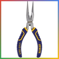 Long Nose Pliers 6 Inch Heavy Duty Cutting Bending Nickel Chromium Steel Comfort