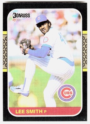 1987 Donruss #292 Lee Smith -VG