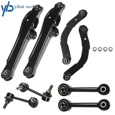 8Pcs Rear Upper Lower Control Arms Sway Bar Links For Dodge Caliber Jeep Compass