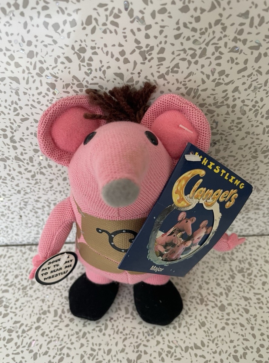 Vintage Clangers Soft Plush 1999 With No sound