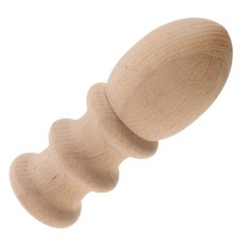 Furniture Decorative Capitals Curtain Rod Finials Bed Post DIY Unfinished Wood