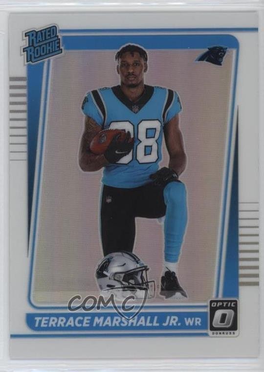 2021 Donruss Optic Rated Holo Prizm Variation Terrace Marshall Jr Rookie RC 1ek2