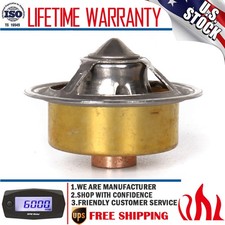 160 Degree 4363 High Flow Robertshaw Style Thermostat For Ford Chevy GMC Jeep GM