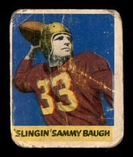 1948 Leaf #34 Sammy Baugh RC POOR X3583334