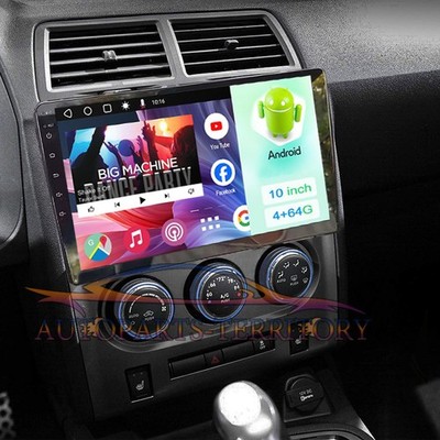 ANDROID 13 CAR STEREO RADIO GPS CARPLAY 64GB FOR 2008-2014 DODGE CHALLENGER