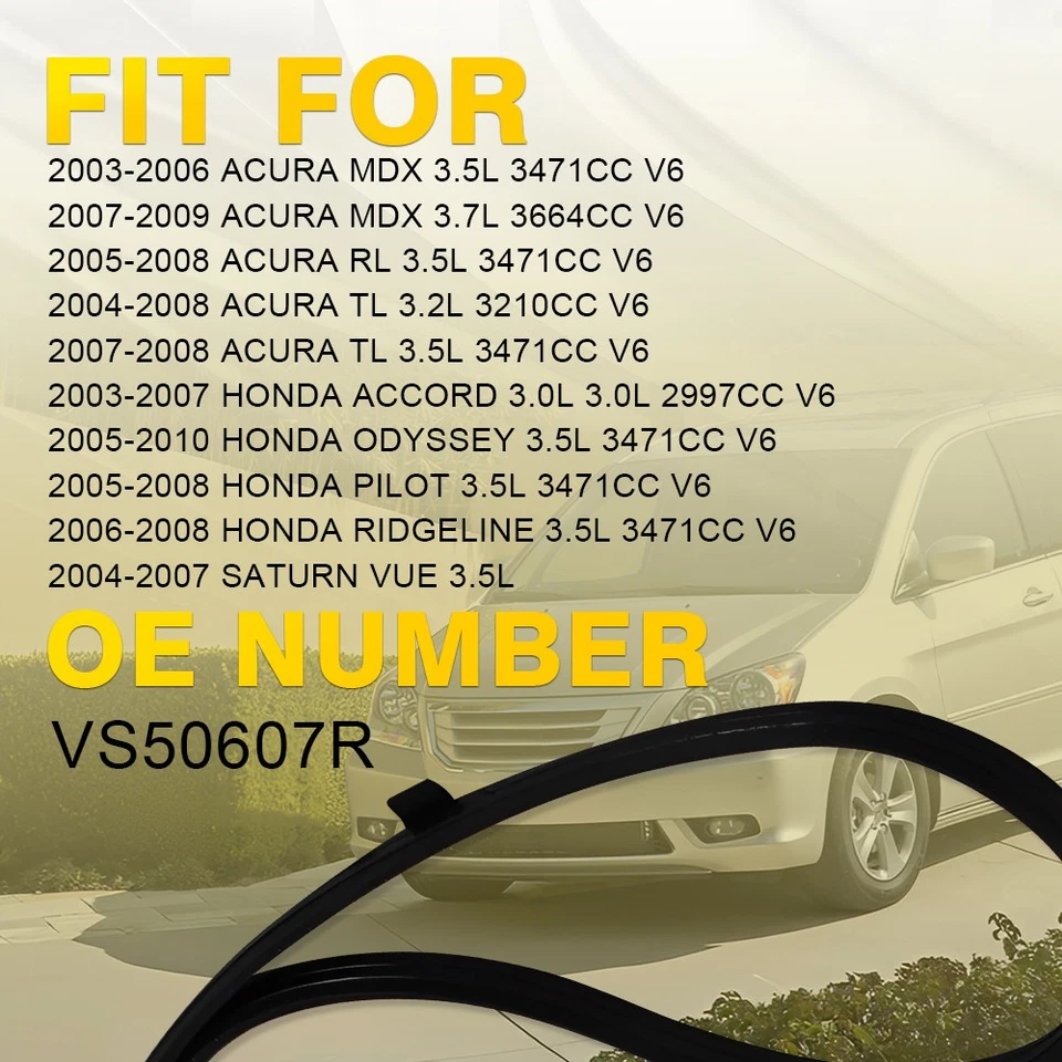 Se adapta a 2004-2007 Saturn Vue 3,5 L Cubierta de válvula Juntas Sellos Ojales Kit VS50607R Foto 4 de 4