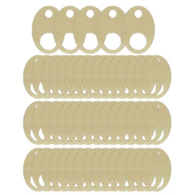 50 Pcs Oval Floss Drop Floss Chip Easy to Use Stitching Thread Organization