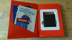INTELLIVISION SPACE BATTLE COLOR MANUAL RED EARLY RELEASE BOXED